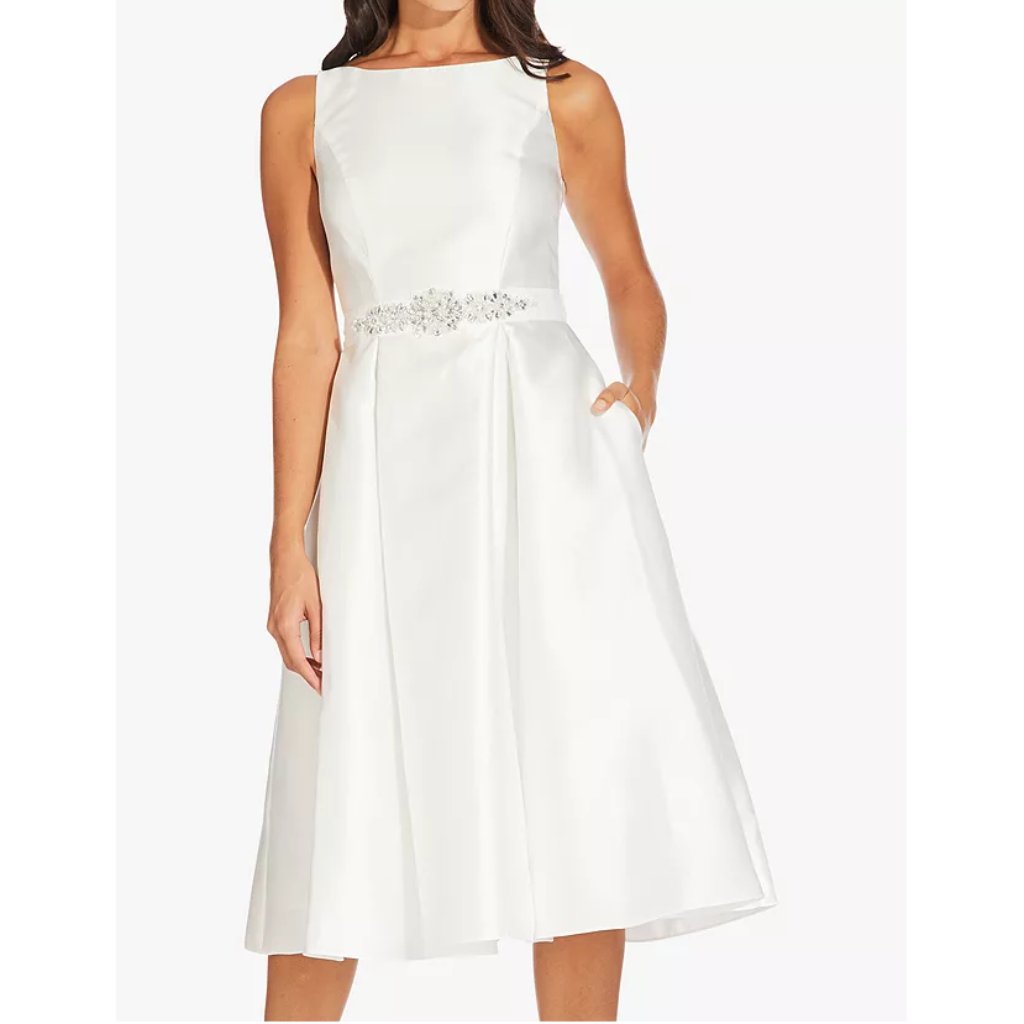 Adrianna Papell Mikado Party Dress